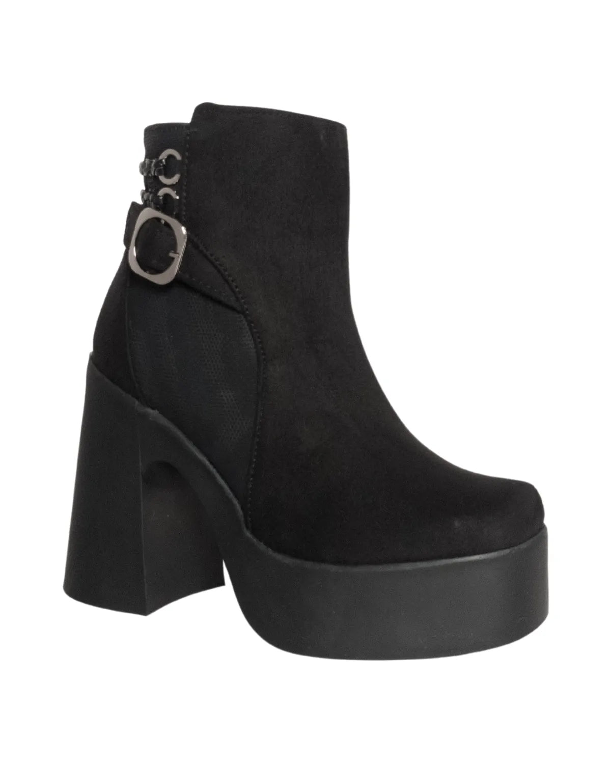 Botas Con Tacón Grueso Y Plataforma Alba Zoe