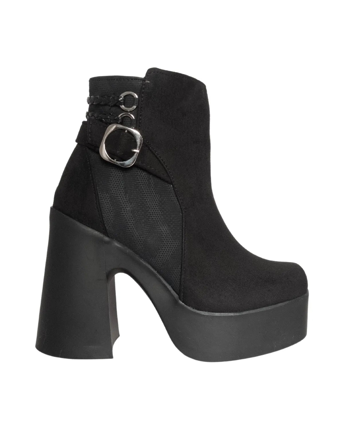 Botas Con Tacón Grueso Y Plataforma Alba Zoe