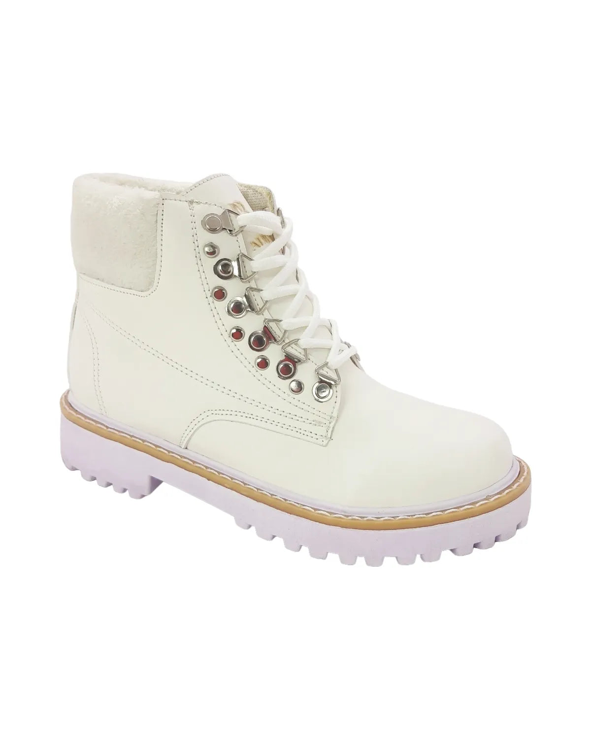 Botin Blanco Dama Alba