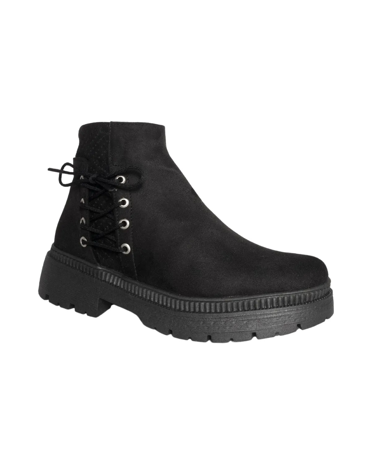 Botines Negros Bajos Alba Vera