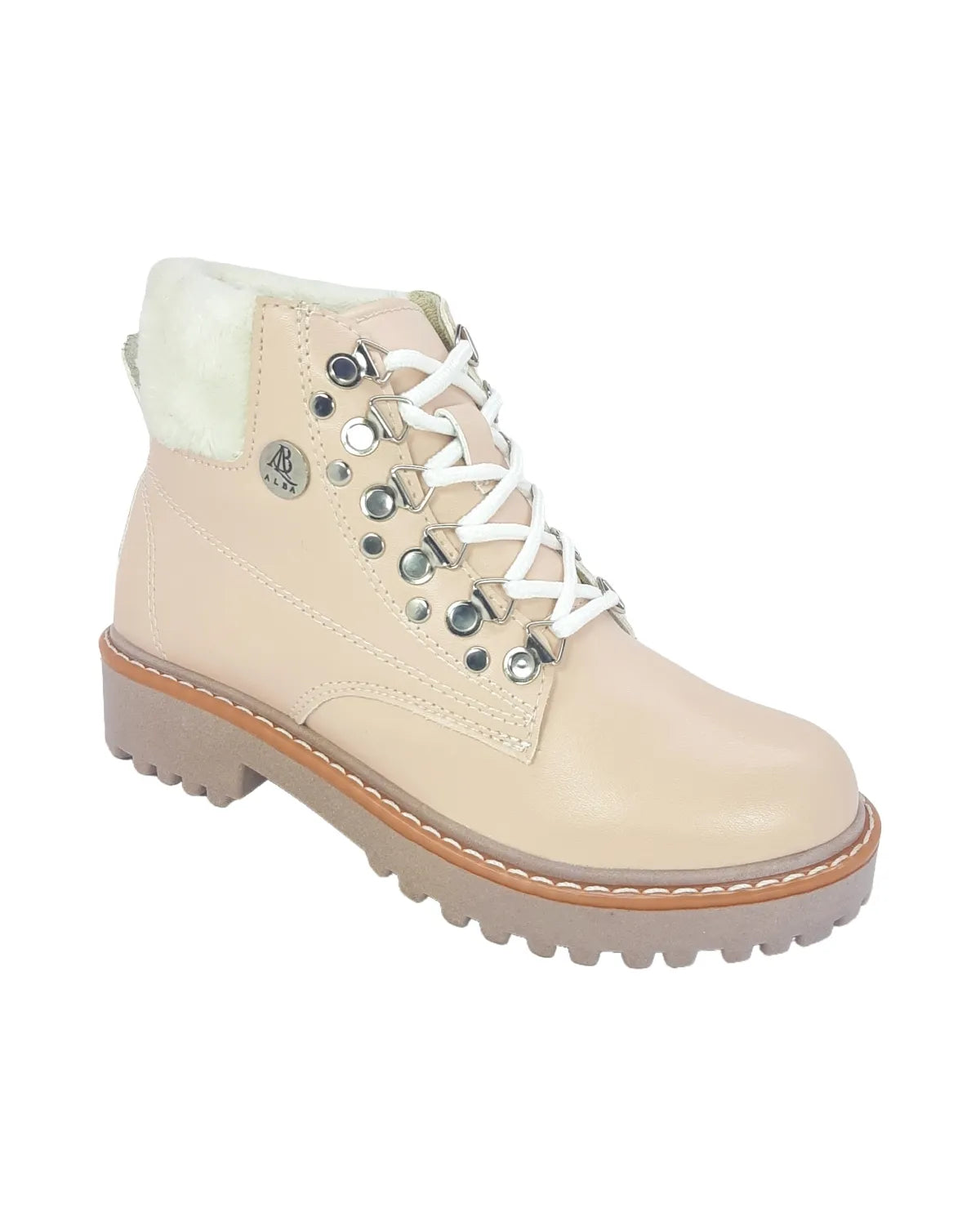 Botines Bajitos Alba Palo Rosa